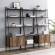 Arlo 3 Piece Storage Bookcase Set in Reclaimed Barnwood